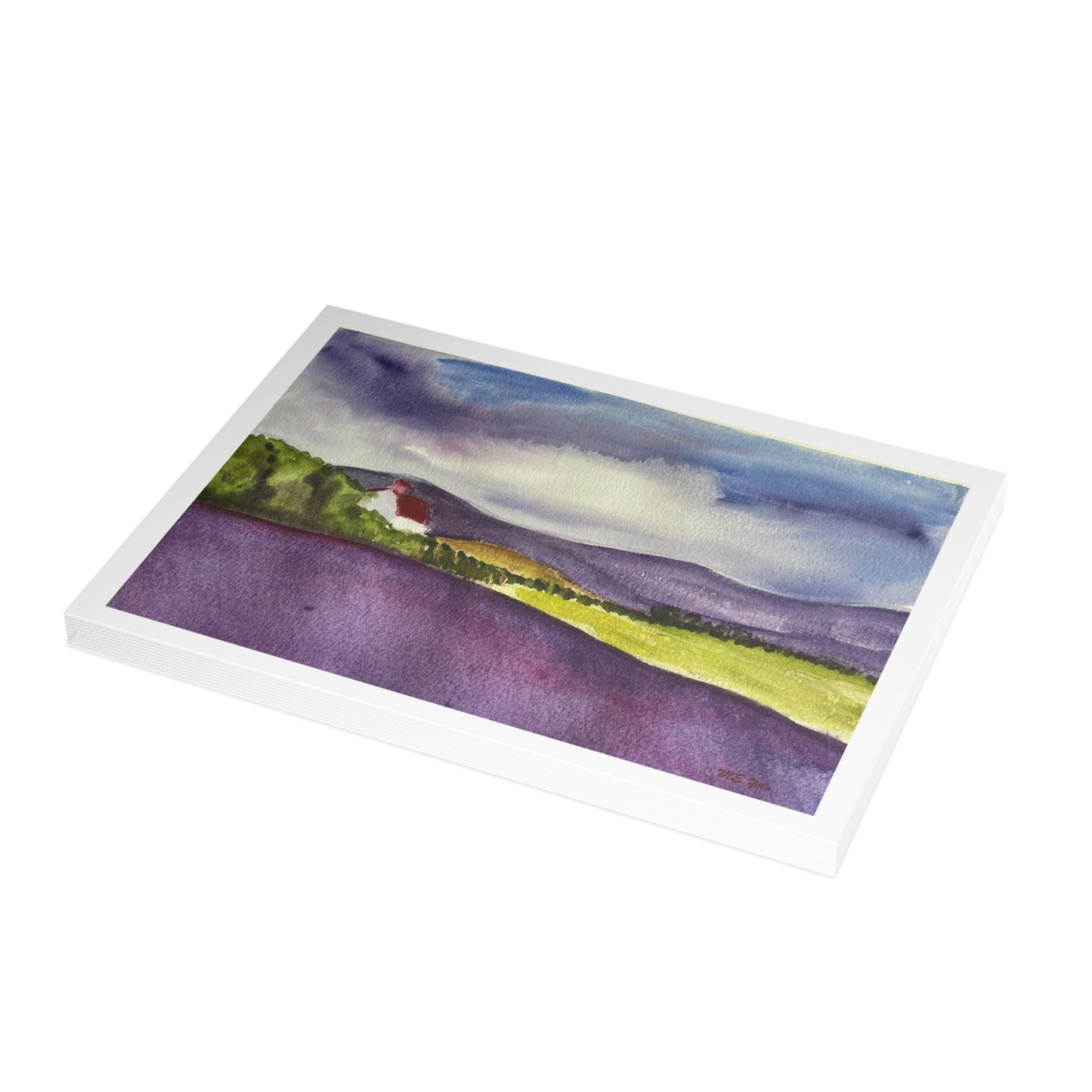 ME YOLO Watercolor Vermont landscape Series Greeting Card Bundles (envelopes included)