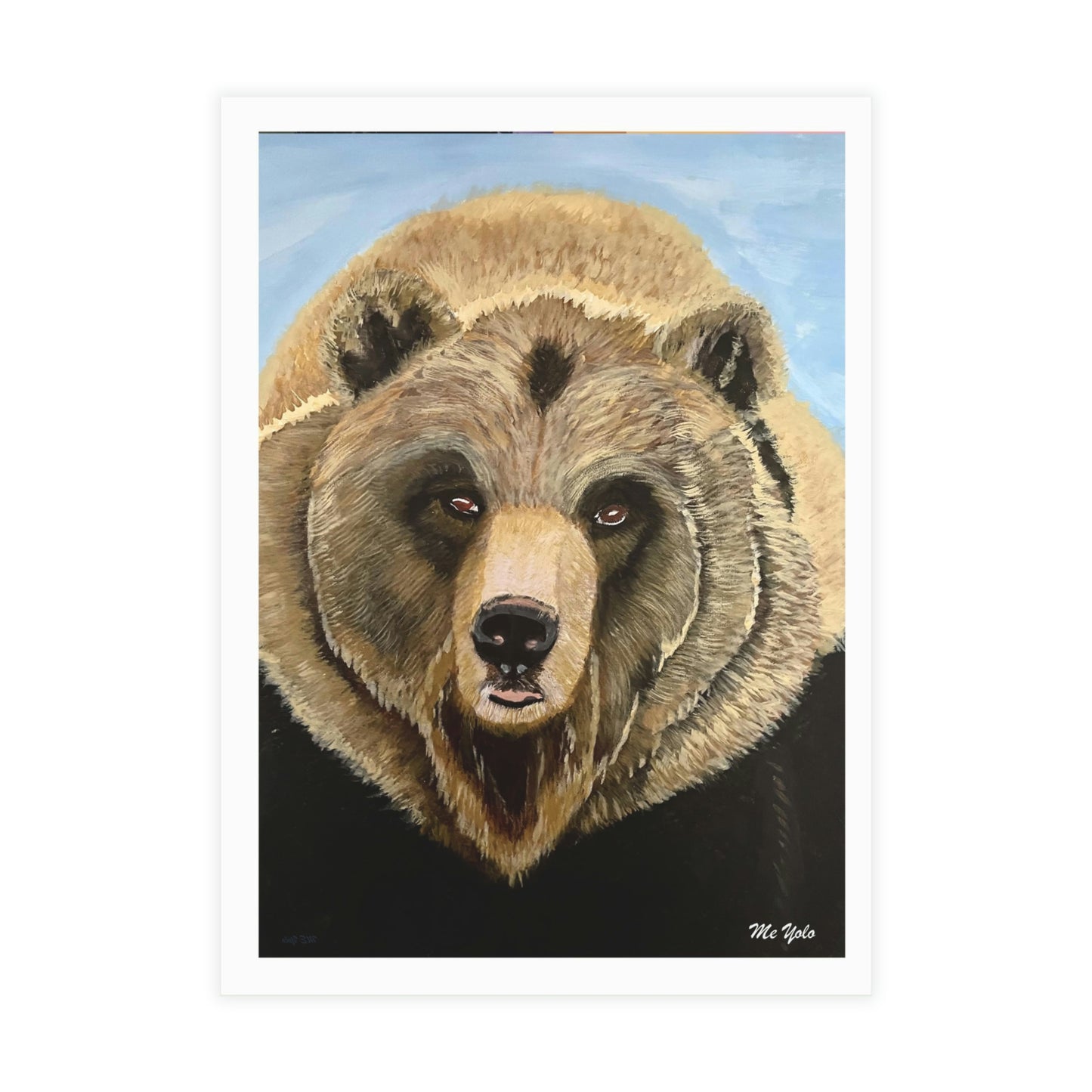 ME YOLO Grizzley Wildlife Series Greeting Card Bundles (envelopes included)