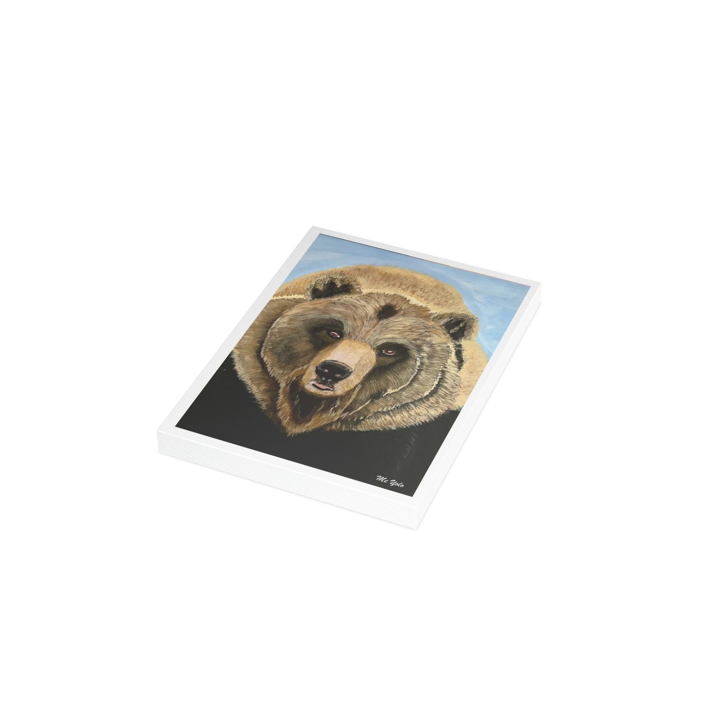 ME YOLO Grizzley Wildlife Series Greeting Card Bundles (envelopes included)