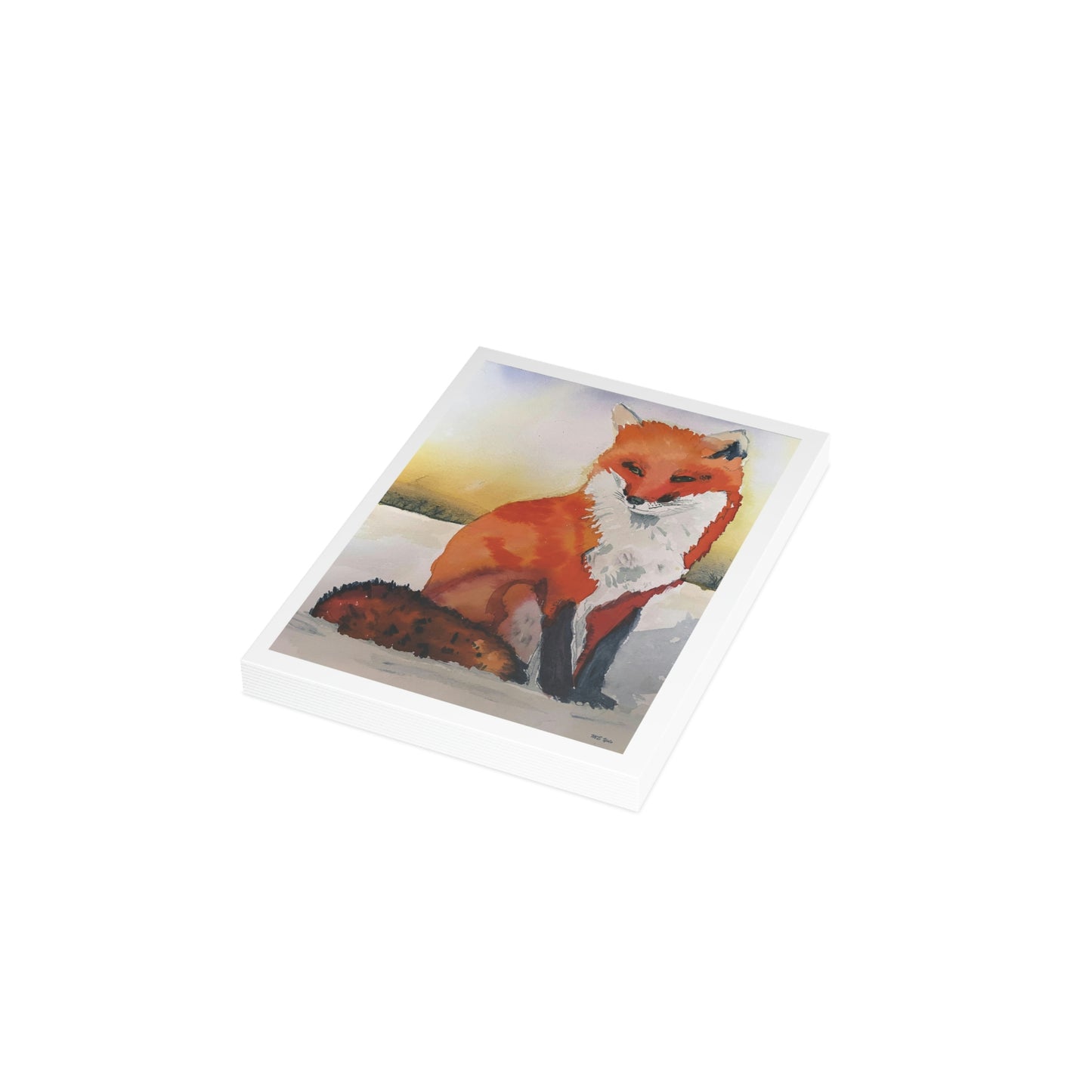 ME YOLO Winter Series Red Fox Greeting Card Bundles (envelopes included)