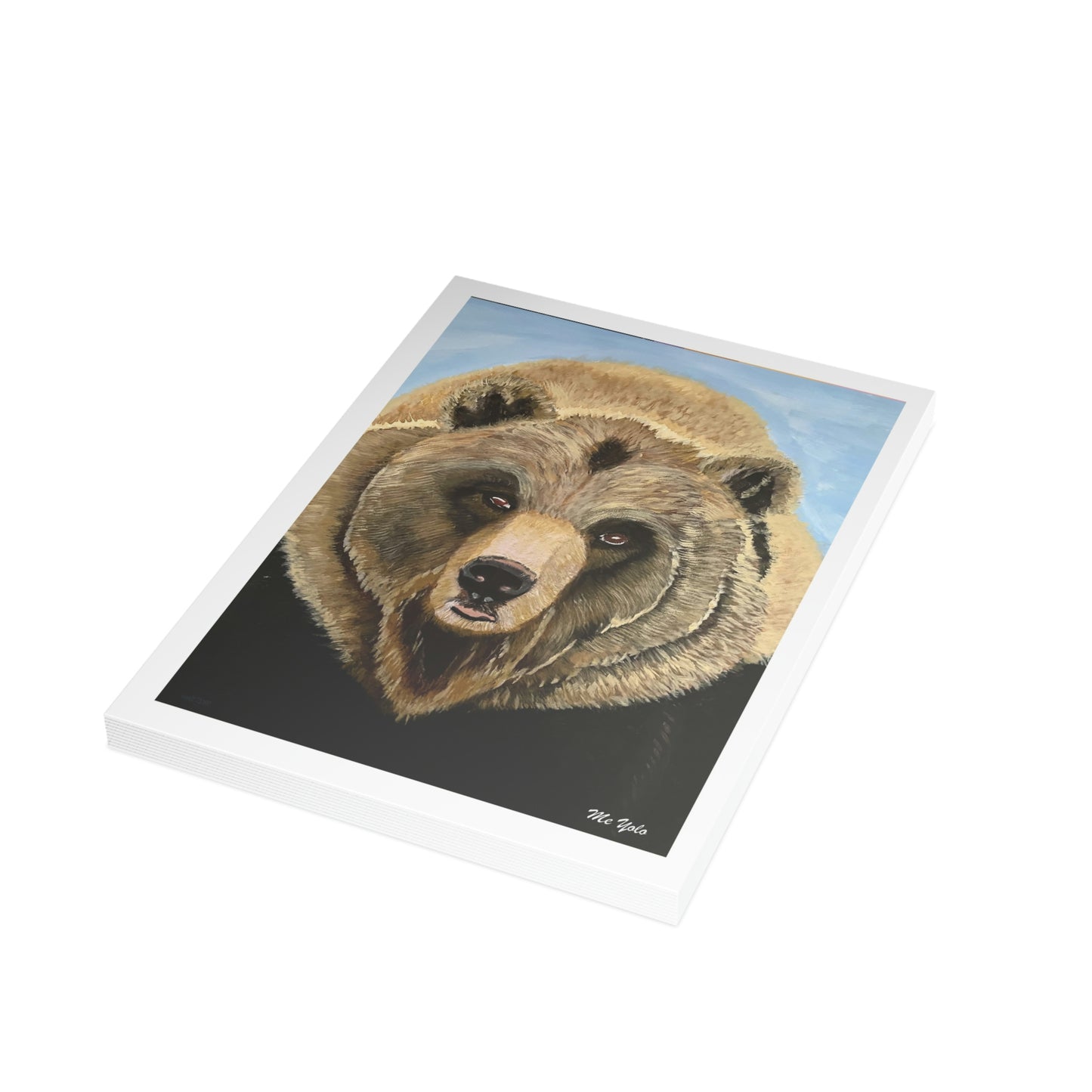 ME YOLO Grizzley Wildlife Series Greeting Card Bundles (envelopes included)