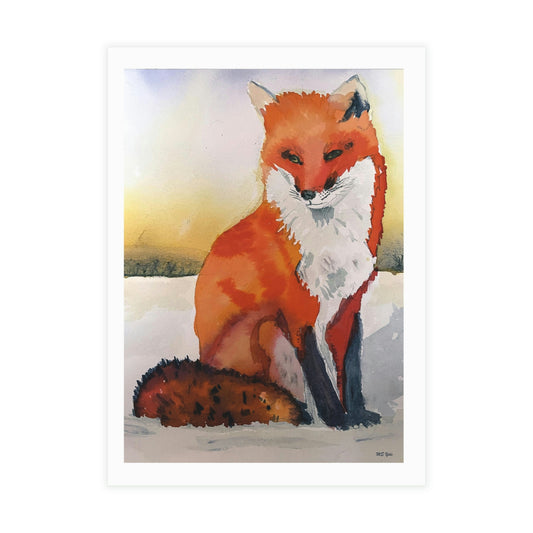 ME YOLO Winter Series Red Fox Greeting Card Bundles (envelopes included)