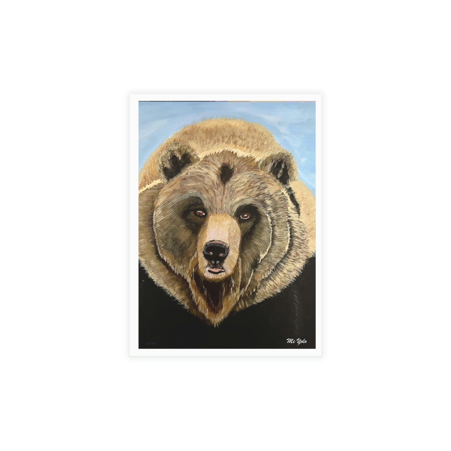 ME YOLO Grizzley Wildlife Series Greeting Card Bundles (envelopes included)