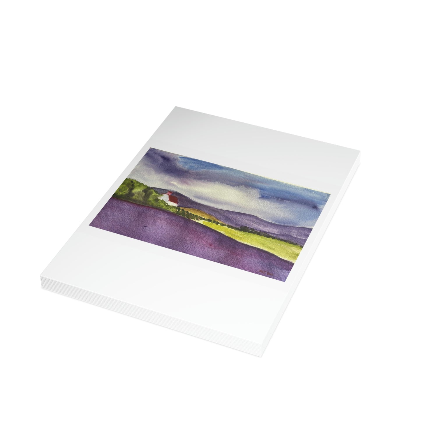 ME YOLO Watercolor Vermont landscape Series Greeting Card Bundles (envelopes included)