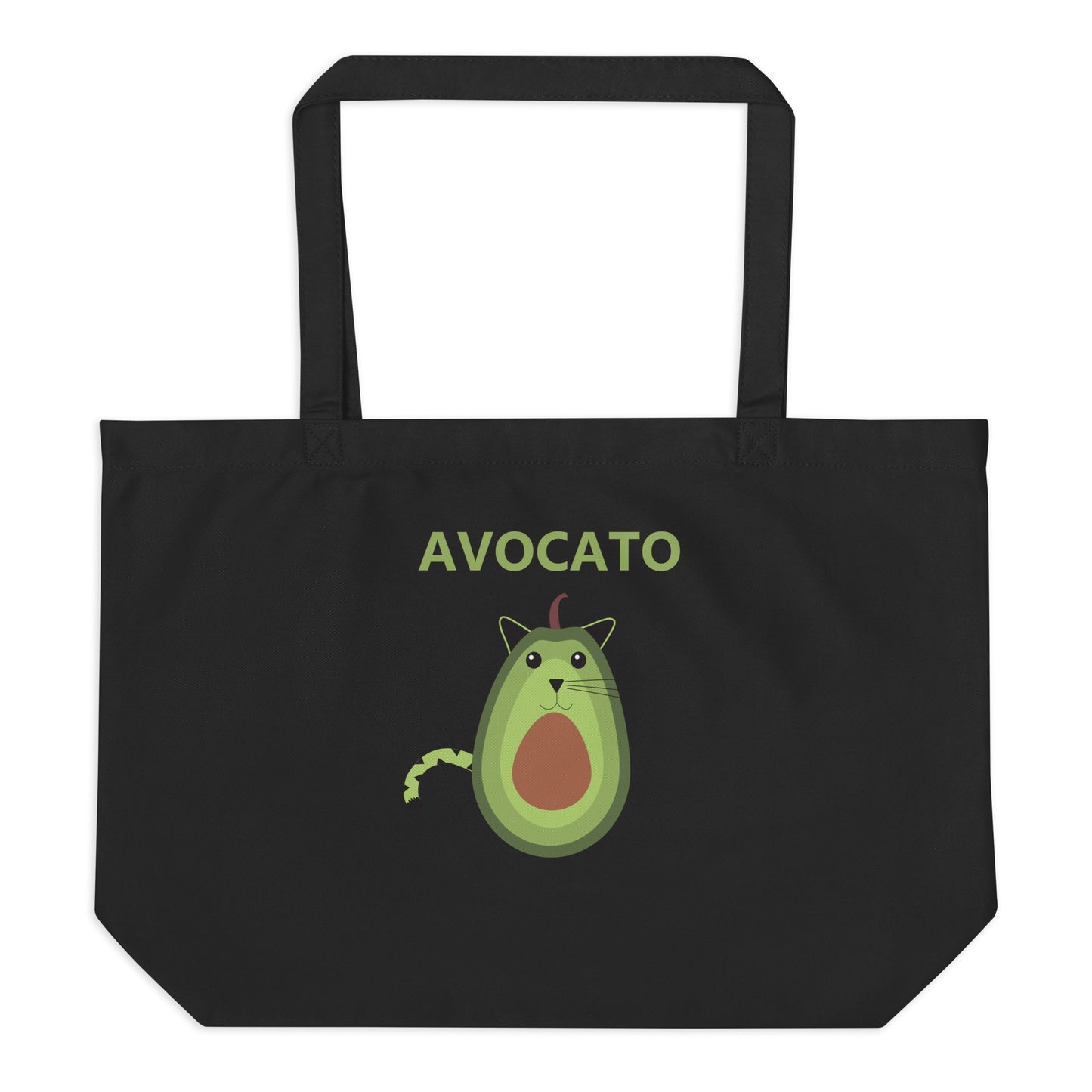 Avocato Large organic tote bag