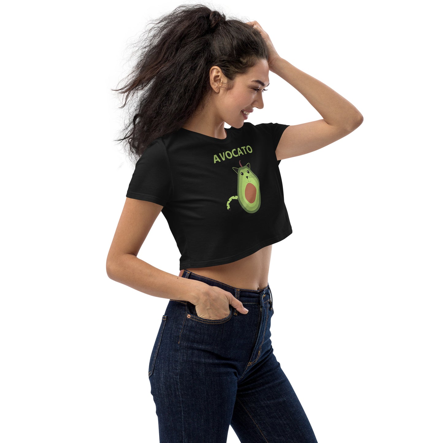 Avocato Organic Crop Top