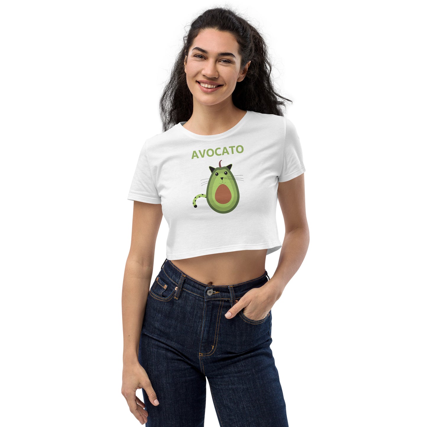 Avocato Organic Crop Top