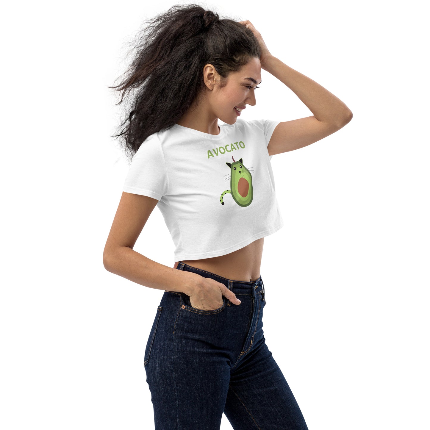 Avocato Organic Crop Top