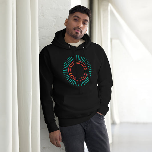 MeNow  Sun Ink Design Unisex Hoodie