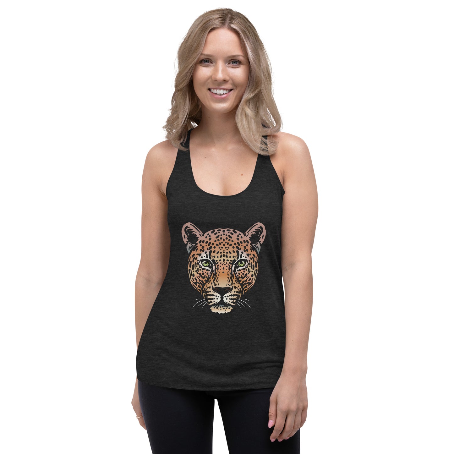 Spirit Animal Leopard Women's Racerback Tank