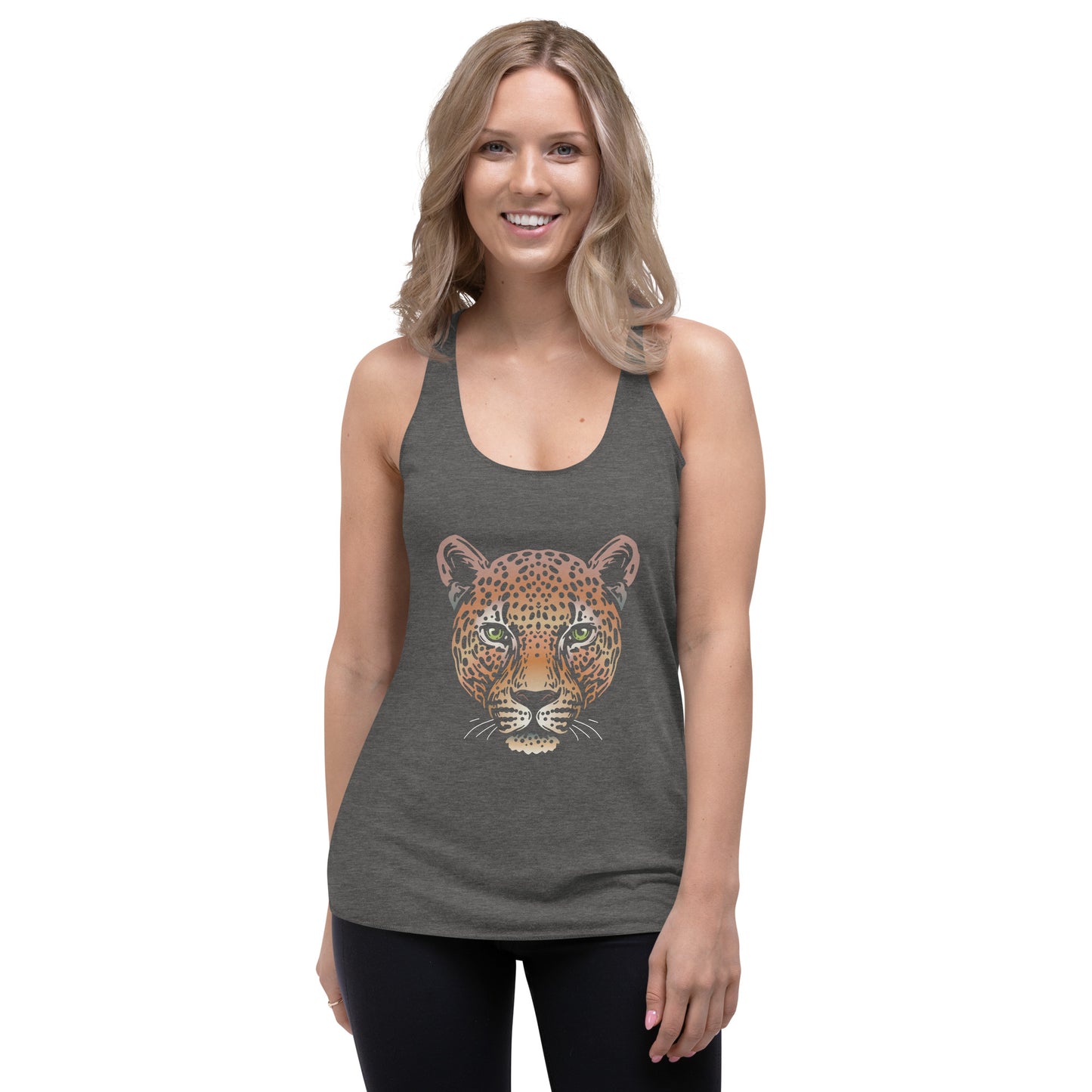 Spirit Animal Leopard Women's Racerback Tank